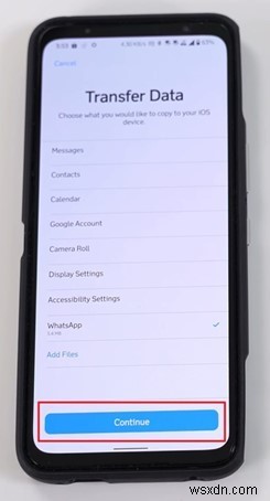 การถ่ายโอนวิดีโอแบบไร้สายที่ราบรื่นจาก Android ไปยัง iPhone:คำแนะนำทีละขั้นตอน 