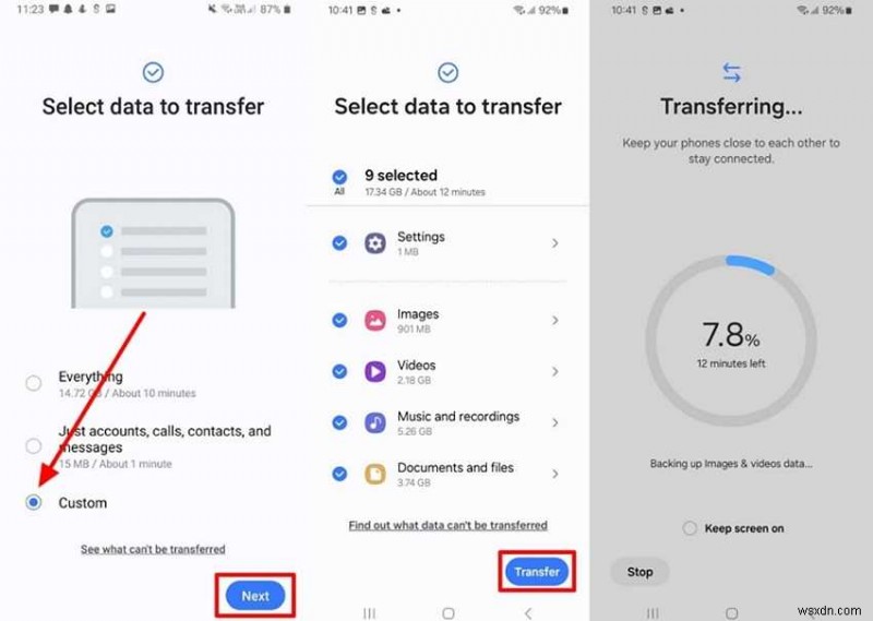 การถ่ายโอนข้อมูลที่ราบรื่นเมื่อเปลี่ยนไปใช้โทรศัพท์ Nokia 