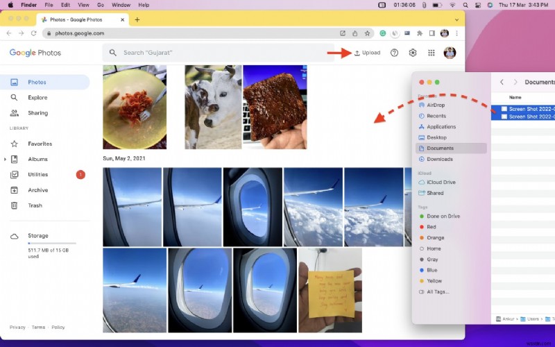 การถ่ายโอนภาพที่ราบรื่นจาก Mac ไปยัง Android:คำแนะนำทีละขั้นตอน 