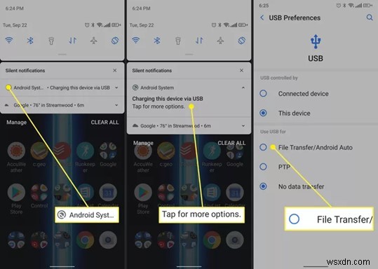 การถ่ายโอนไฟล์ Android ไม่ทำงานใช่ไหม 5 การแก้ไขด่วน 