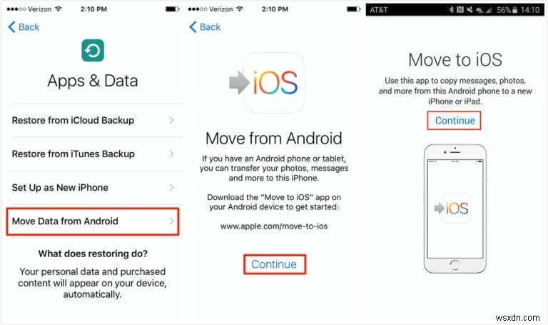 การถ่ายโอนแบบไร้สายที่ง่ายดาย:5 วิธีการพิสูจน์แล้วในการย้ายรูปภาพจาก Android ไปยัง iPhone