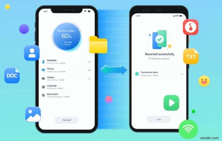 ทางเลือกการย้ายไปยัง iOS ที่เชื่อถือได้ 10 อันดับแรกสำหรับการถ่ายโอนข้อมูล Android เป็น iPhone อย่างราบรื่น 