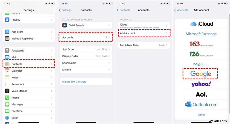 4 โซลูชั่นที่ได้รับการพิสูจน์แล้วในการแก้ไขปัญหาการย้ายไปยัง iOS Contact Transfer 
