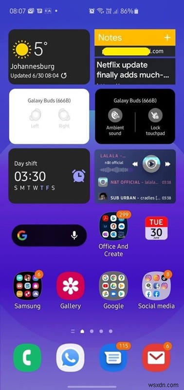 ฝึกฝนหน้าจอหลักของ Samsung ของคุณ:เคล็ดลับการจัดวางแบบมืออาชีพเพื่อประสิทธิภาพการทำงาน 