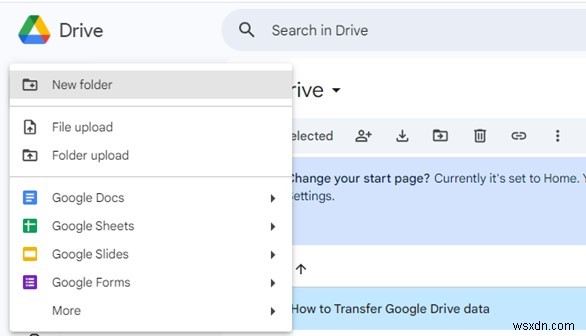 ถ่ายโอนข้อมูล Google Drive ไปยังบัญชีใหม่ได้อย่างราบรื่น 