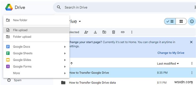 ถ่ายโอนข้อมูล Google Drive ไปยังบัญชีใหม่ได้อย่างราบรื่น 