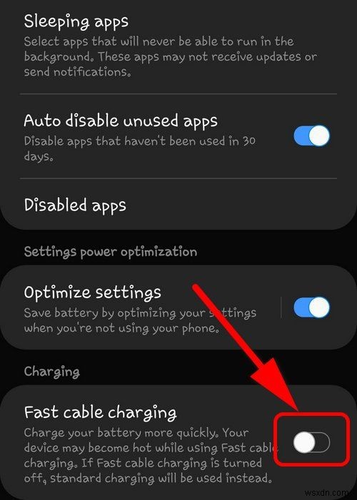 แก้ไขปัญหาการชาร์จอย่างรวดเร็วของ Samsung:คำแนะนำทีละขั้นตอน 
