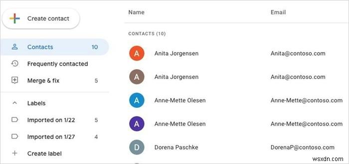 รวมรายชื่อผู้ติดต่อของ Google ที่ซ้ำกันบน Android และพีซีได้อย่างง่ายดาย 