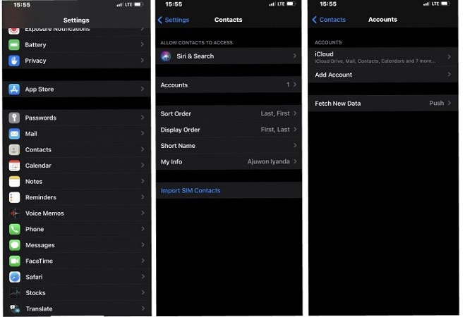 ซิงค์ Google Contacts กับ iCloud:คำแนะนำทีละขั้นตอน 