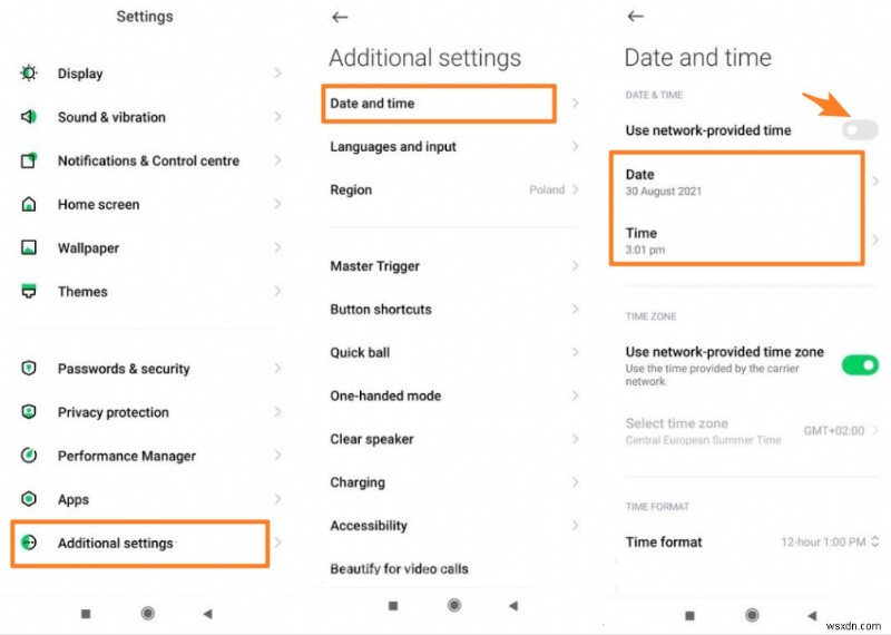 การแก้ไขปัญหาเวลาบน Samsung Galaxy S22 และโทรศัพท์ Android อื่นๆ:การแก้ไขทีละขั้นตอน 