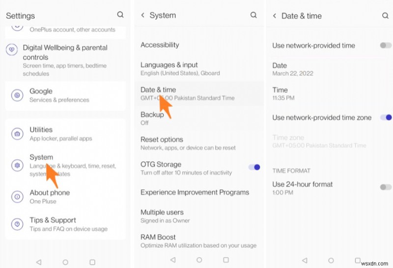 การแก้ไขปัญหาเวลาบน Samsung Galaxy S22 และโทรศัพท์ Android อื่นๆ:การแก้ไขทีละขั้นตอน 