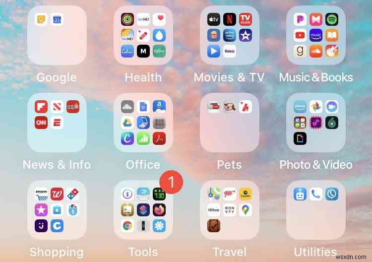เค้าโครงหน้าจอโฮมของ iPhone ที่สวยงามอันดับต้น ๆ ที่เพิ่มประสิทธิภาพการทำงาน 