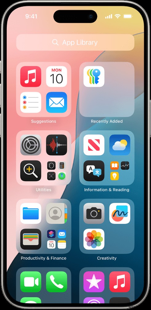 เค้าโครงหน้าจอโฮมของ iPhone ที่สวยงามอันดับต้น ๆ ที่เพิ่มประสิทธิภาพการทำงาน 