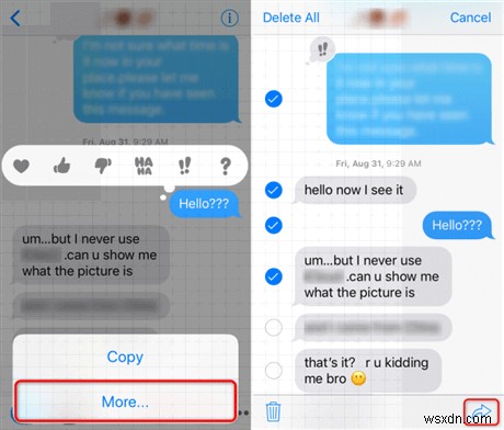 พิมพ์ iMessages จาก iPhone ของคุณ:คำแนะนำทีละขั้นตอนฉบับสมบูรณ์ 