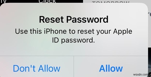 วิธีแก้ปัญหา 5 อันดับแรกในการแก้ไขพรอมต์  ใช้ iPhone เครื่องนี้เพื่อรีเซ็ตรหัสผ่าน Apple ID ของคุณ  
