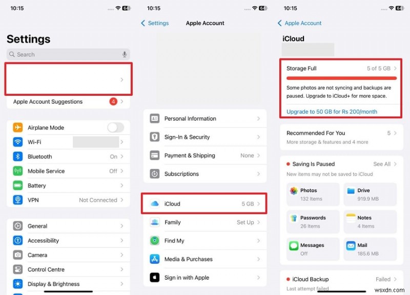 แก้ไข iCloud Sync หยุดชั่วคราวบน iPhone และ iPad:การแก้ไขและเคล็ดลับด่วน 