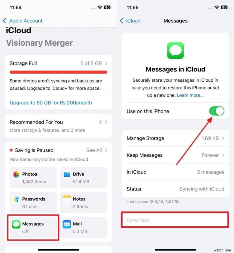 แก้ไข iCloud Sync หยุดชั่วคราวบน iPhone และ iPad:การแก้ไขและเคล็ดลับด่วน 