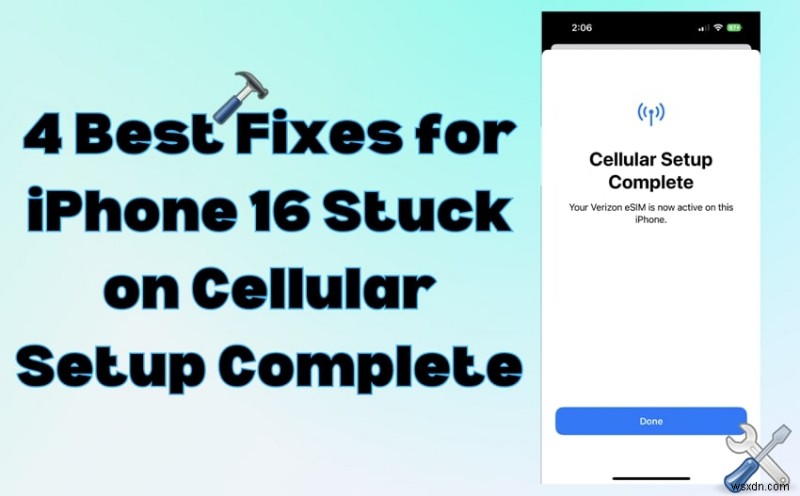 แก้ไข iPhone 17 ติดอยู่บนหน้าจอการตั้งค่าเซลลูล่าร์ที่สมบูรณ์ - 4 โซลูชั่นที่ได้รับการพิสูจน์แล้ว 