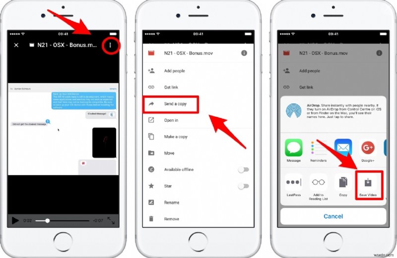 ดาวน์โหลดวิดีโอ Google Drive บน iPhone:คำแนะนำทีละขั้นตอนอย่างง่าย 