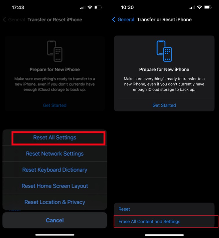 รีเซ็ต iPhone ของคุณอย่างปลอดภัยโดยไม่สูญเสียข้อมูล – คำแนะนำทีละขั้นตอน 