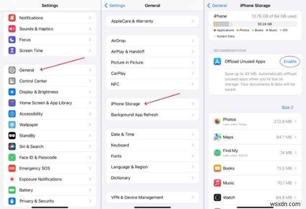 ที่เก็บข้อมูล iCloud บอกว่า  พื้นที่ไม่เพียงพอ  เมื่อมีเหลือเฟือ - วิธีการวินิจฉัยและแก้ไข 