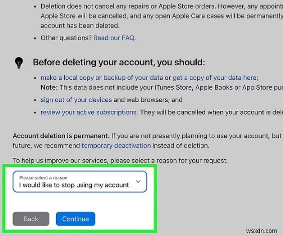 ลบบัญชี iCloud ของคุณอย่างปลอดภัยโดยไม่สูญเสียข้อมูล 