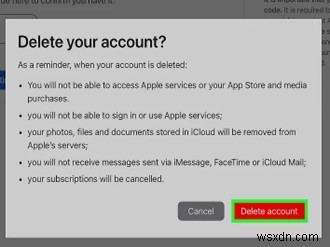 ลบบัญชี iCloud ของคุณอย่างปลอดภัยโดยไม่สูญเสียข้อมูล 