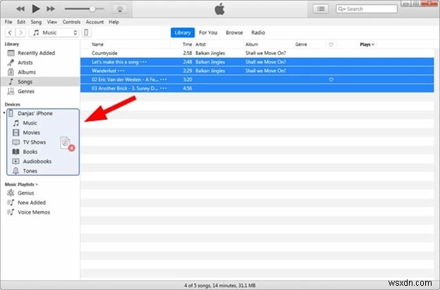 เพิ่ม MP3 ลงใน Apple Music บน iPhone - iTunes หรือ Direct Transfer 