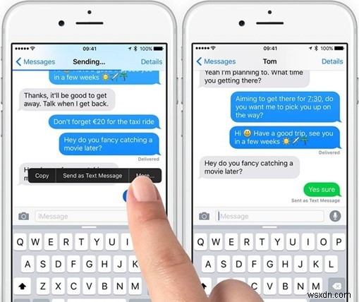 การเปลี่ยนจาก iMessage เป็น SMS:คำแนะนำทีละขั้นตอน