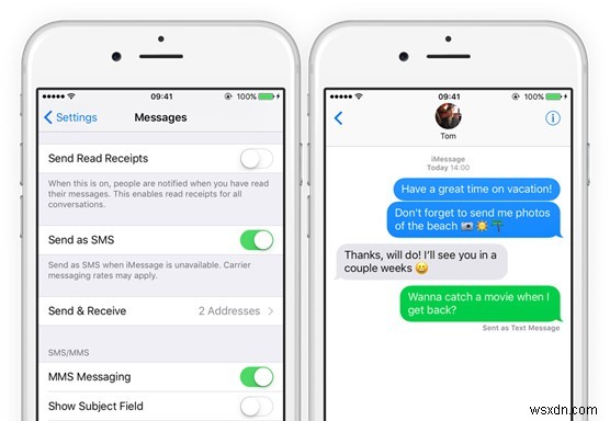 การเปลี่ยนจาก iMessage เป็น SMS:คำแนะนำทีละขั้นตอน 