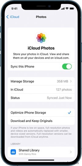 คำอธิบายรูปภาพ iCloud:วิธีการตั้งค่า ซิงค์ และจัดการรูปภาพของคุณบนอุปกรณ์ Apple 