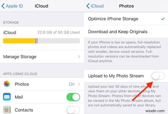 การปิดสตรีมรูปภาพของฉัน:สลับไปใช้รูปภาพ iCloud &สิ่งที่คุณต้องรู้