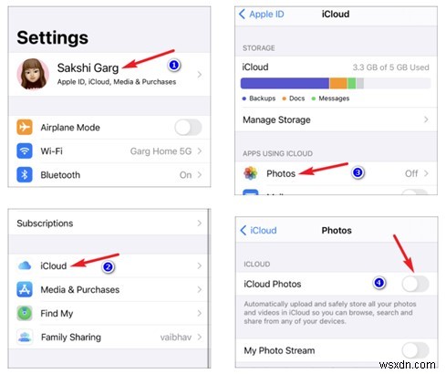 แก้ไข iCloud Photo Sync Stuck ที่ 1% - การแก้ไขที่รวดเร็วและพิสูจน์แล้ว 