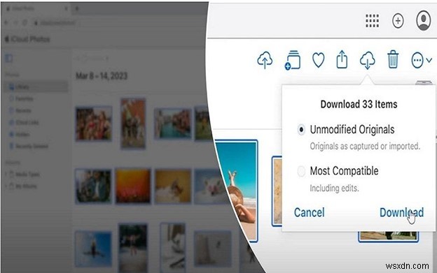ดาวน์โหลดรูปภาพ iCloud ความละเอียดสูง:คำแนะนำทีละขั้นตอนฉบับสมบูรณ์ 