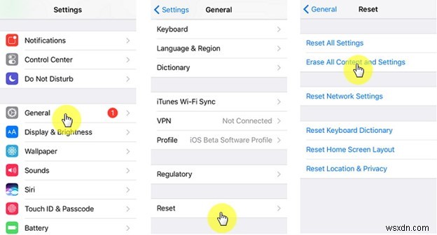 การแก้ไขปัญหาการคืนค่าการสำรองข้อมูล iPhone - คำแนะนำทีละขั้นตอน