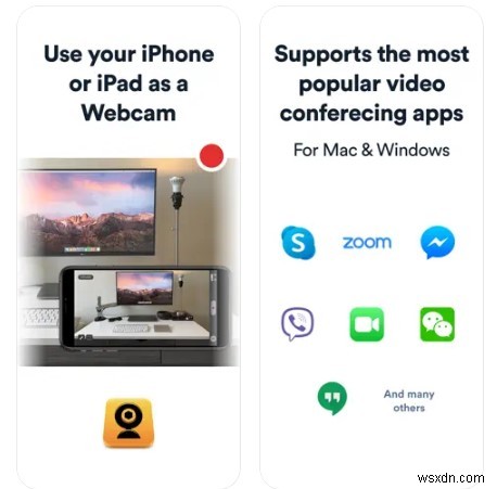 เว็บแคม 10 อันดับแรกสำหรับ iOS และ Android:วิดีโอคุณภาพสูงสำหรับการประชุมและการโทร 