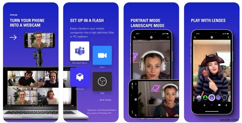 เว็บแคม 10 อันดับแรกสำหรับ iOS และ Android:วิดีโอคุณภาพสูงสำหรับการประชุมและการโทร 