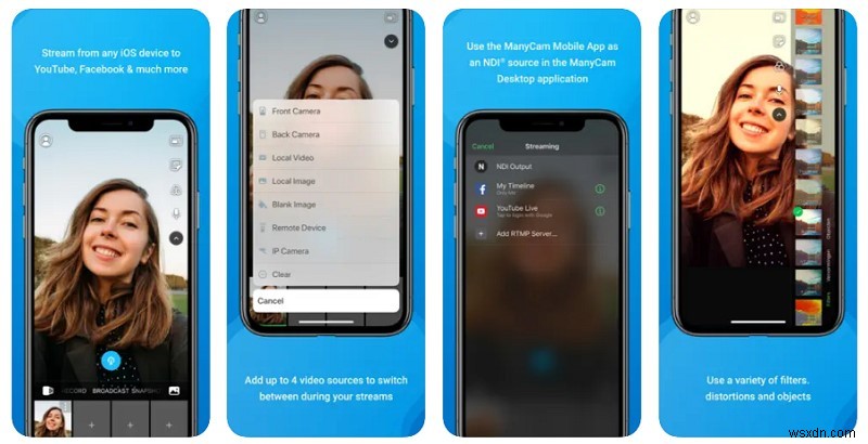 เว็บแคม 10 อันดับแรกสำหรับ iOS และ Android:วิดีโอคุณภาพสูงสำหรับการประชุมและการโทร 