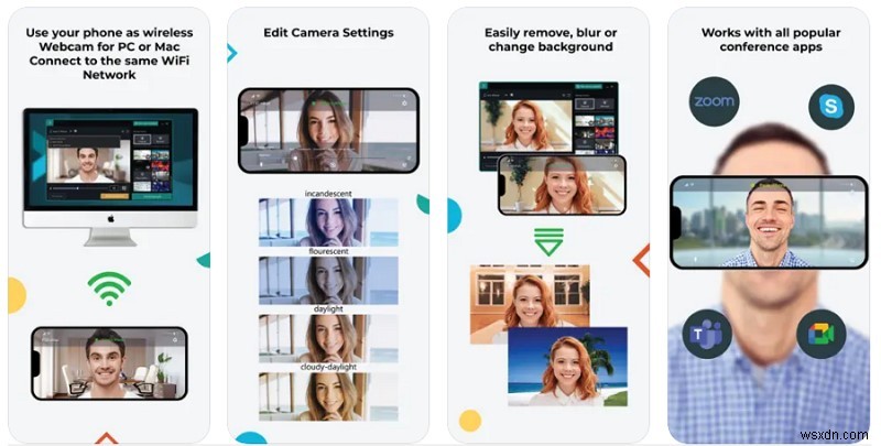 เว็บแคม 10 อันดับแรกสำหรับ iOS และ Android:วิดีโอคุณภาพสูงสำหรับการประชุมและการโทร 