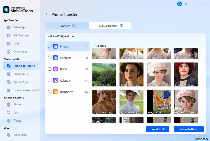 กู้คืน iPhone ของคุณจาก iCloud ได้อย่างราบรื่น ไม่จำเป็นต้องรีเซ็ต 
