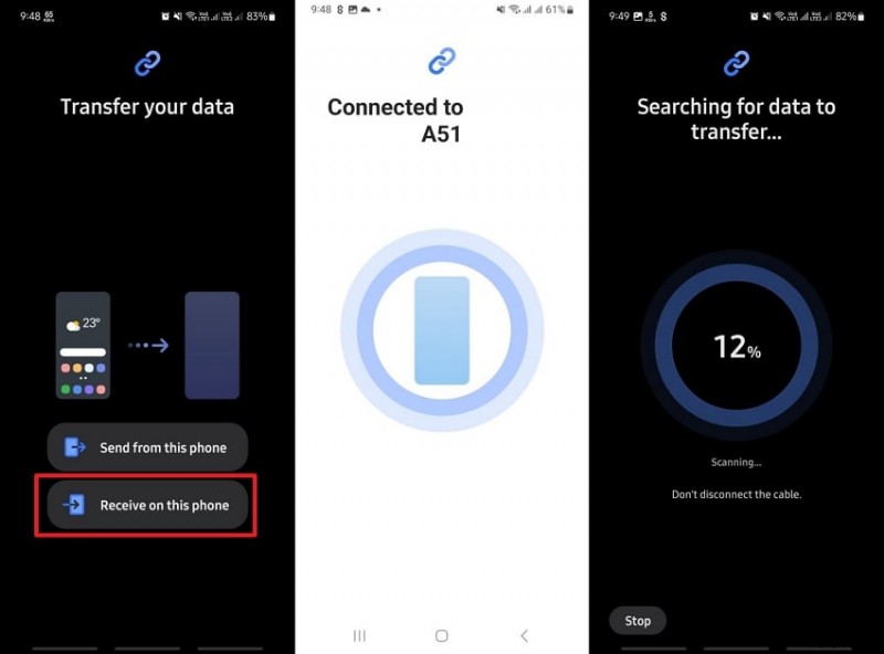 การถ่ายโอนข้อมูลระหว่าง Samsung สู่ Samsung ได้อย่างราบรื่น:คำแนะนำทีละขั้นตอน 