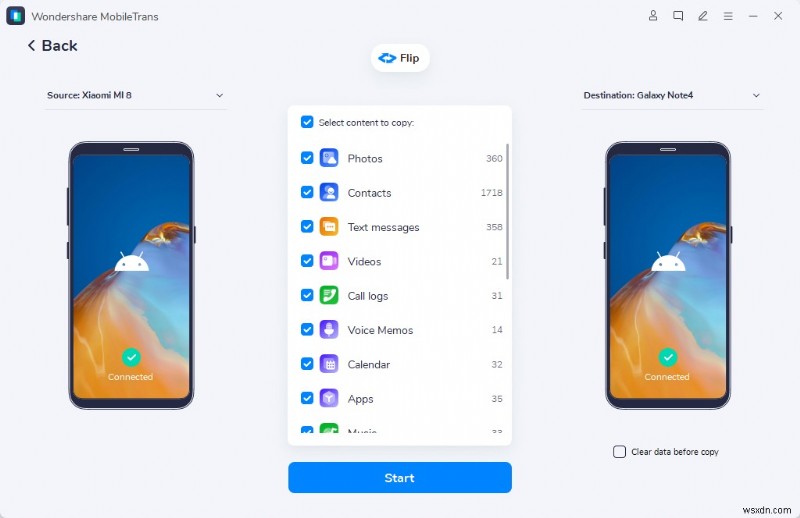 การถ่ายโอนข้อมูล Samsung-to-Samsung ที่รวดเร็วและปลอดภัยผ่านสาย USB - คู่มือที่อัปเดต 