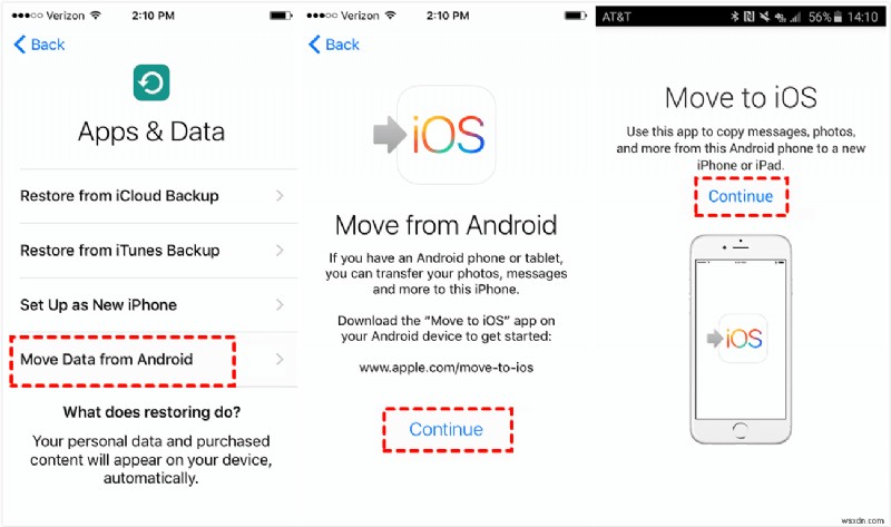 แชร์ด่วนจาก Samsung ไปยัง iPhone:คู่มือฉบับสมบูรณ์ 