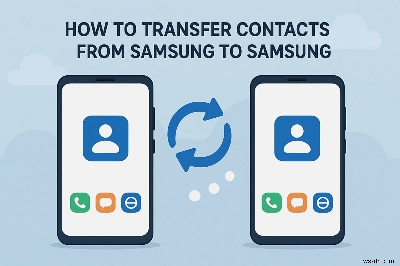 ถ่ายโอนผู้ติดต่อระหว่างโทรศัพท์ Samsung:7 วิธีที่ง่ายและเชื่อถือได้ 