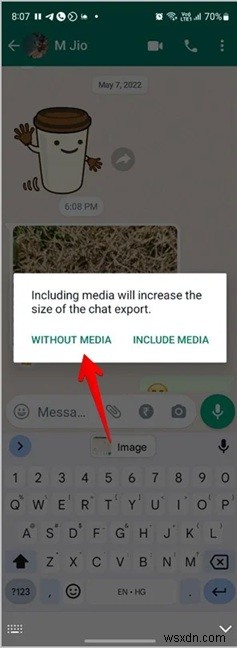 การพิมพ์แชท WhatsApp บน Android:วิธีที่ง่ายและเชื่อถือได้ 