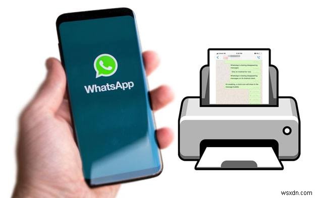 พิมพ์ข้อความ WhatsApp จาก iPhone ของคุณ:คำแนะนำทีละขั้นตอน 