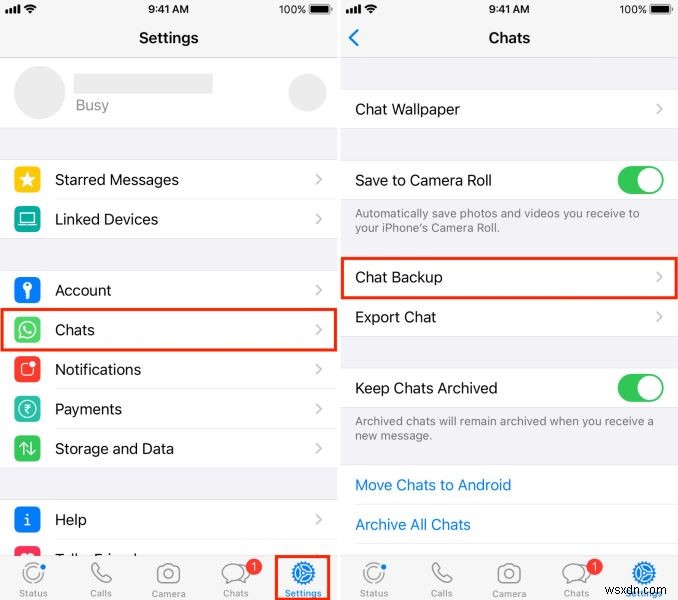 แก้ไขข้อผิดพลาด  ไม่พบข้อมูลสำรอง  ของ WhatsApp อย่างรวดเร็ว 