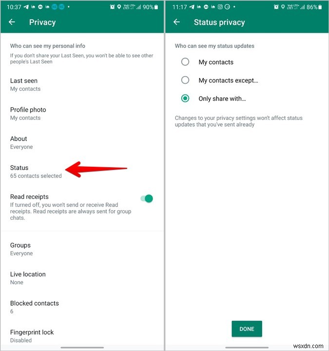 2026:ใครสามารถดูสถานะ WhatsApp ของคุณได้บ้าง ปกป้องความเป็นส่วนตัวของคุณ 