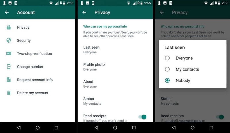  เห็นครั้งสุดท้าย  หมายถึงอะไรบน WhatsApp? วิธีควบคุมความเป็นส่วนตัวของคุณ 