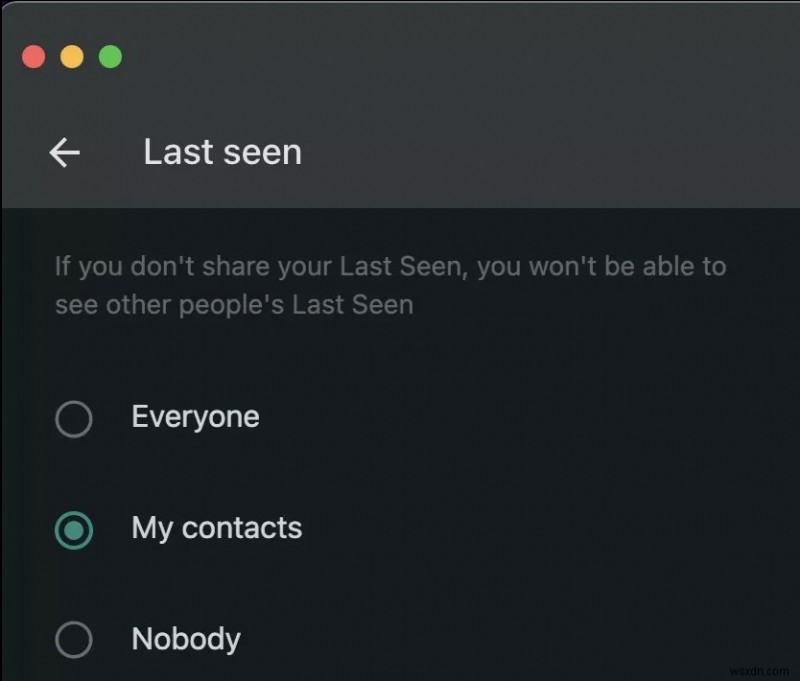  เห็นครั้งสุดท้าย  หมายถึงอะไรบน WhatsApp? วิธีควบคุมความเป็นส่วนตัวของคุณ 